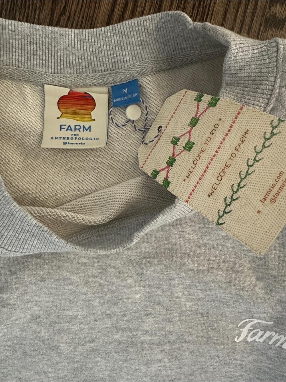 FARM Rio x Anthropologie Graphic Sweatshirt - Picture 7 of 8